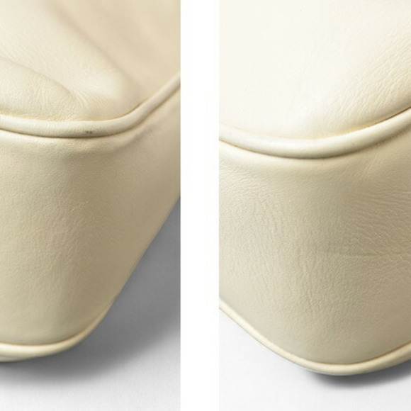 Gucci handbag shoulder bag GUCCI 2way bamboo leather cream - Picture 4 of 15